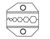 Lunar Series Die Set - 5 Cavity Hex