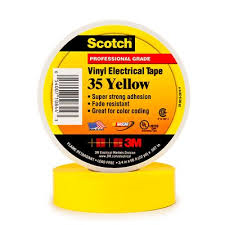 35-Yellow-3/4x66FT TAPE