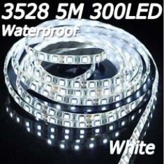 LED STRIP WATERPROOF 300 LEDS WHITE 5M