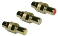 GOLD RCA BULKHEAD JACK 3/PKG