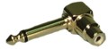 RCA JACK-1/4" PLUG-GOLD