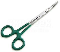 6in Curved Forceps