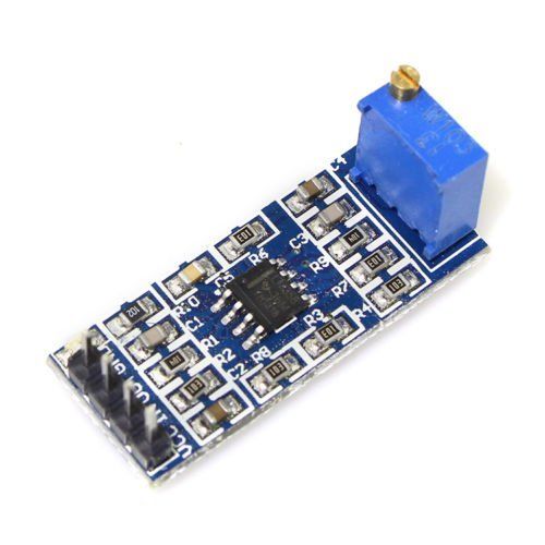 LM358 100 Gain Signal amplification module Operational Amplifier DC5-12V 