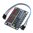 8 BIT DIGITAL LED AND 8 BIT TM1638 KEY DISPLAY MODULE