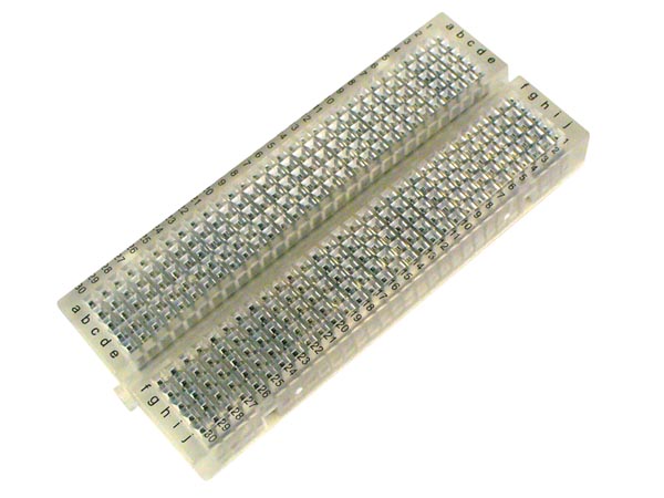 Breadboard 3.3" x 1.5" x 0.33 1 Terminal Strip 300 Tie Points