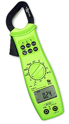 Clamp-On Tester with True RMS Digital Multimeter