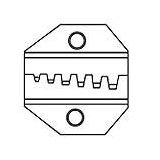 Lunar Series Die Set - Wire Ferrules AWG 22-12