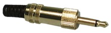 GOLD MONO 1/8" PLUG 2/PKG