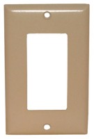 SINGLE WALL PLATE IVORY