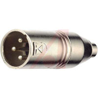 XLR Male 3-Pin To RCA Female Jack {POMONA}