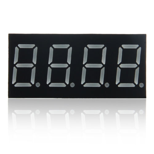 0.36" 7 Segment 4 Digit Common Anode 0.36 inch RED LED digital display