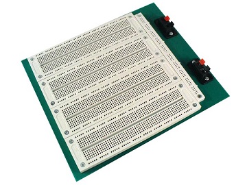 Breadboard - 4 Terminal, 2800 Tie PTS 1 Dist Strips, 100 Tie Pts